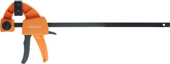 Струбцина быстрозажимная Sturm 1078-08-30 сжим-разжим, 300мм, 70-100кгс