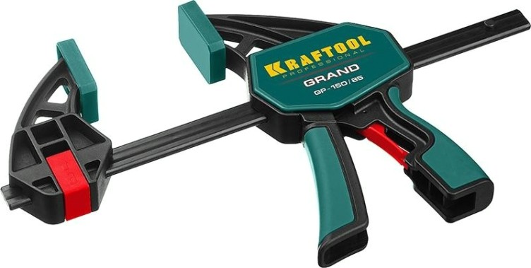 Струбцина пистолетная KRAFTOOL "EcoKraft" GP-150/85, ручная пластиковый корпус, 150/85 мм [32226-15_z01]