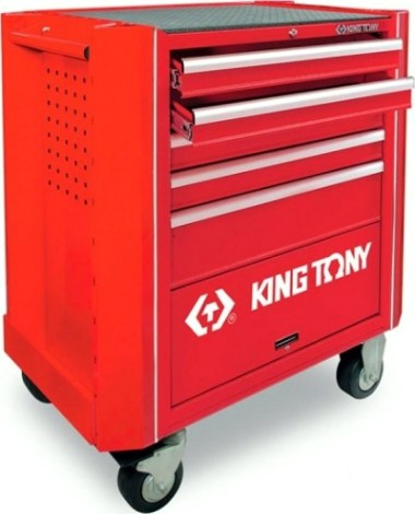 Тележка инструментальная KING TONY с набором инструментов 161 предмет 932-005MR [932-005MR]